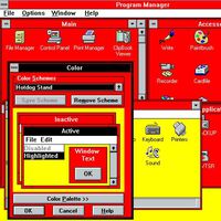 Windows 3.1 incluía esquemas de colores terriblemente chillones. Su creadora ha aclarado décadas después si se trataba o no de una broma 
