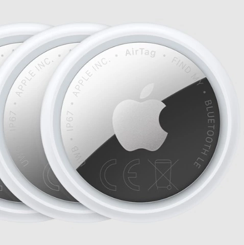 Apple AirTag, Rastreador inteligente, Paquete de 4