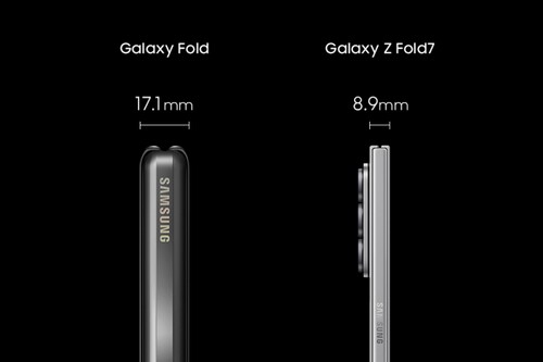 Samsung Mobile Galazy Z Fold Series Galaxy Z Fold7 History Behind Thickness Main1f