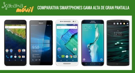 LG V10 frente a sus rivales de gama alta y gran pantalla