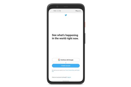 Con la beta de Twitter puedes iniciar sesión con tu cuenta de Google
