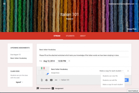 google classroom