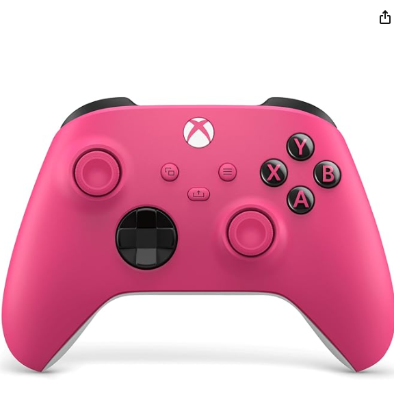 XBOX Controle sem fio rosa profundo - Xbox Series X, Xbox Series S, Xbox One, Windows PC, Android e iOS