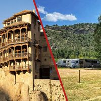 La escapada camper que casi nadie hace: una ciudad medieval, lagunas de colores y un enclave natural único en España