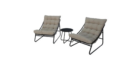 Set Mesa Y Sillones Tropea Carrefour