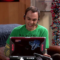 He visto The Big Bang Theory varias veces, pero hasta a mí esta escena con World of Warcraft no me termina de convencer 