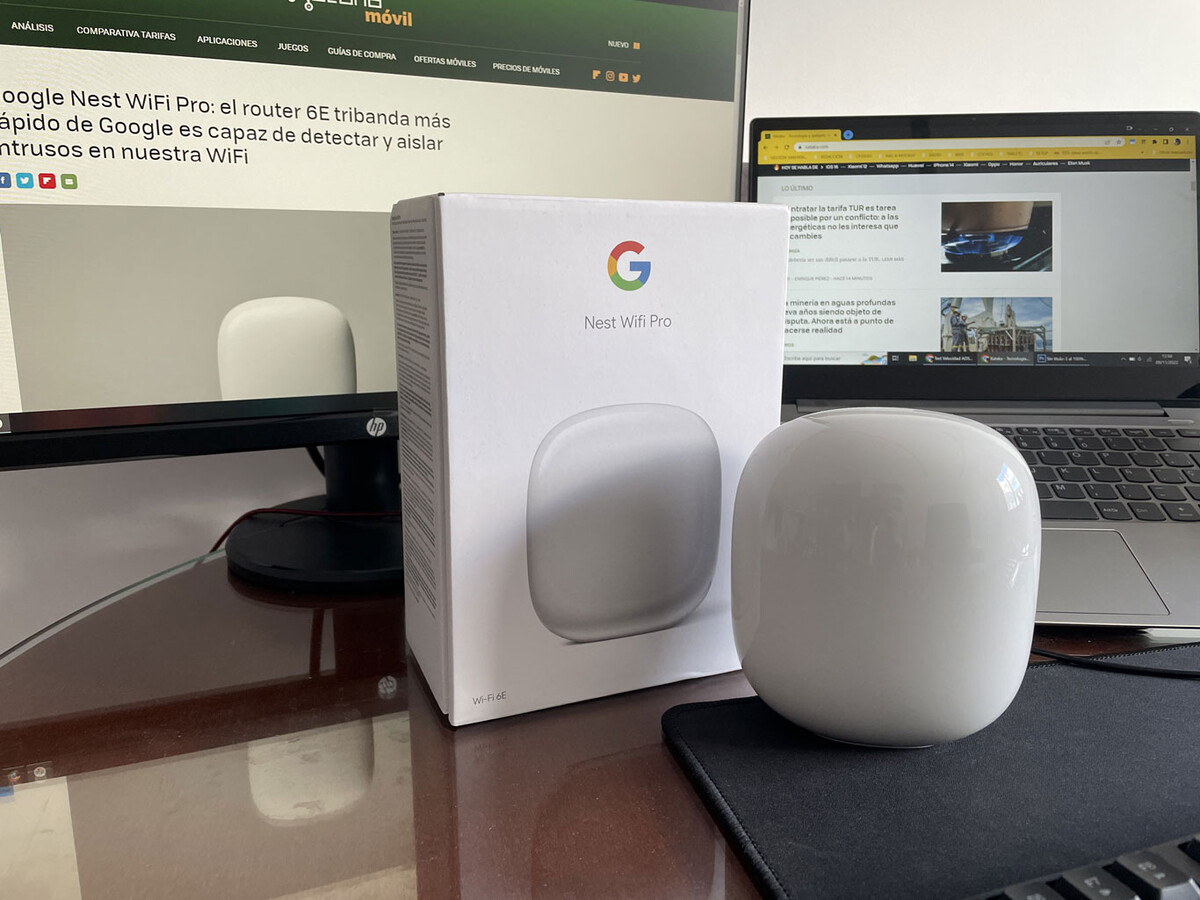 Google Nest WiFi Pro análisis. Review con características, precio