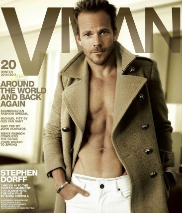 Stephen Dorff, ¡eso sí que es llevar un abrigo!