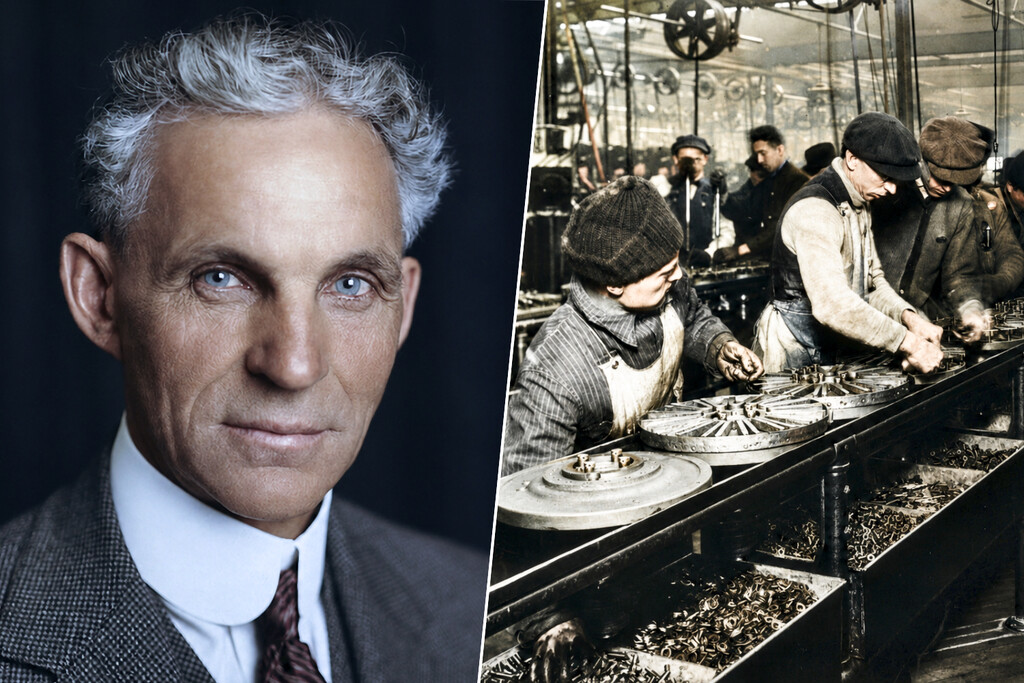 Henry Ford: "Si un trabajador se considera experto, lo despedimos, nadie se considera un experto si conoce realmente su trabajo"