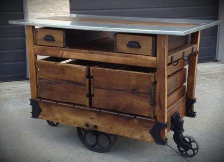 Ideas low cost para disponer de una isla de cocina