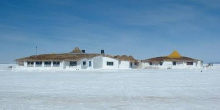 Hotel de sal en Bolivia