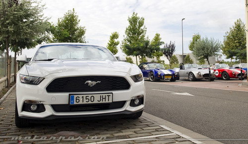 Participamos en el 7º Encuentro Europeo Cobra con el nuevo Ford Mustang
