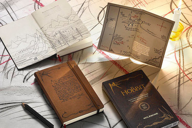 Si quieres emular a Frodo estas Navidades deberás pedirte The Hobbit Moleskine Notebooks