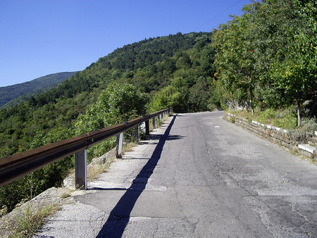 Ruta cerca de Plovdiv