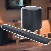 Amazon hunde el precio de esta barra de sonido JBL con casi 50% de descuento. Muy potente y con subwoofer inalámbrico incluido 