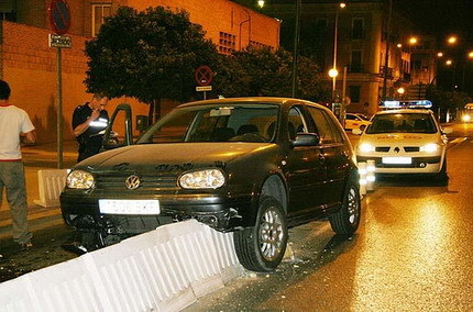 Accidentes en el carril bus de Sevilla