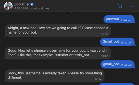 Create bot