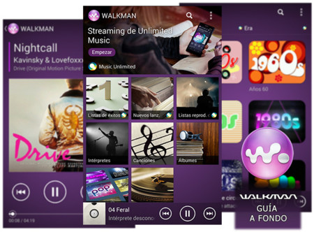 La aplicación Walkman de Sony hace mucho más de lo que crees: guía a fondo
