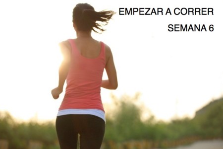 Entrenamiento para empezar a correr: semana 6