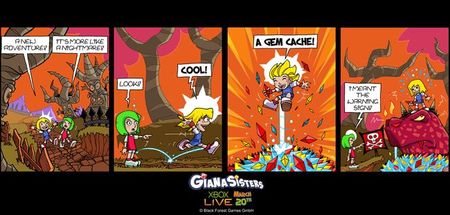 'Giana Sisters: Twisted Dreams' fija su salida en XBLA, y en físico para PC
