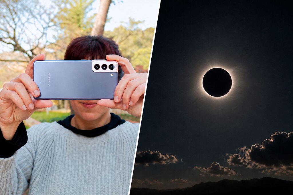 El eclipse de agosto puede dañar la cámara de tu móvil si lo grabas sin filtro. La solución cuesta menos de diez euros