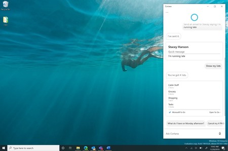¿Trabaja Microsoft en mejorar el control por voz o están pensando en un sustituto para Cortana?