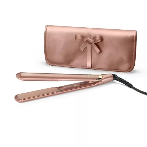 BaByliss Plancha de Pelo Rose Gold - Placas de cerámica, Peinado suave