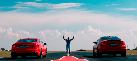 Vídeo: el Audi RS5 y el BMW M4 enfrentados en un drag con un final sorprendente... o no tanto