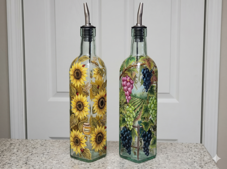 3 ideas para reutilizar botellas de aceite de oliva para decorar tu hogar