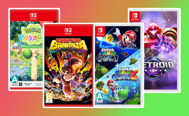 Juegos Nintendo Switch 2 Donkey Kong Super Mario Zelda Pokemon Amazon Mexico Prime Day 2026 Ofertas Descuentos