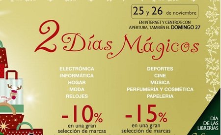 Días mágicos en El Corte Inglés
