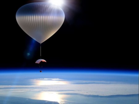 Con este globo llegarás casi al espacio