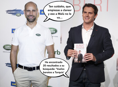 Gonzalo Miró y Albert Rivera, el fantasma del pasado y el del presente de Malú, coinciden en un plató