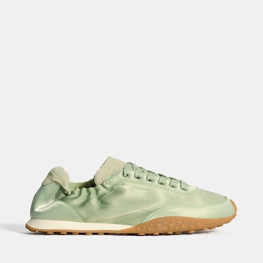 Zapatillas deportivas Bridge Satin Verde menta Hoff

