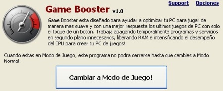 Cierra aplicaciones automáticamente cuando vayas a jugar con Game Booster
