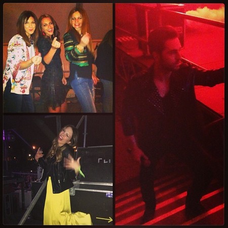 Pero qué bien se lo pasa Paula Echevarría en los conciertos de su cari