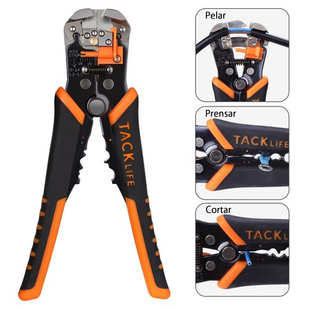 Cupón de descuento de 4 euros en el alicate pelacables Tacklife MWS02: aplicándolo se queda en 8,99 euros en Amazon