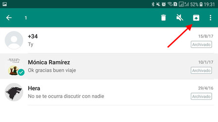 Cómo acceder a los chats archivados de WhatsApp en iOS y Android