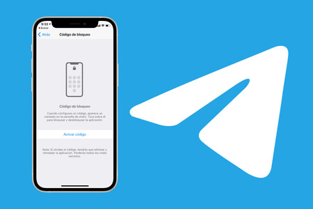 Así podemos proteger nuestras conversaciones de Telegram haciendo que la app nos pida un código de acceso