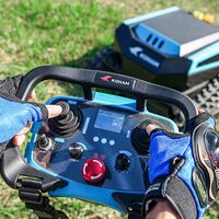 Llevo años usando desbrozadoras de gasolina. Ojalá alguien me hubiera dicho que lo que necesito es un coche híbrido teledirigido que corta la hierba