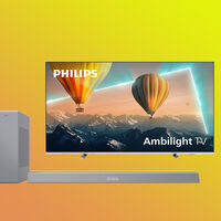 Amazon rebaja a precio mínimo esta Smart TV Philips de 65 pulgadas con una barra de sonido con subwoofer de regalo 