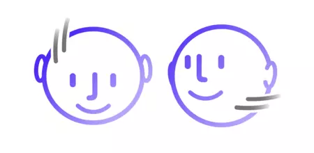 うなずいてAirPodsを装着すると、電話に出ます