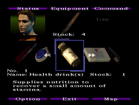 Silent Hill 1 Menu De Pausa Interfaz