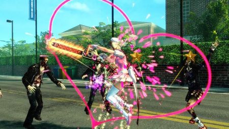 'Lollipop Chainsaw'. Imágenes con los trajes alternativos de Juliet Starling, y varios guiños a 'Pac-man' y 'Elevator Action'