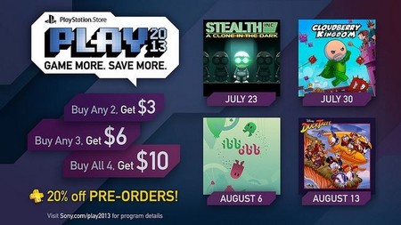 Playstation Store PLAY 2013 muestra sus cartas