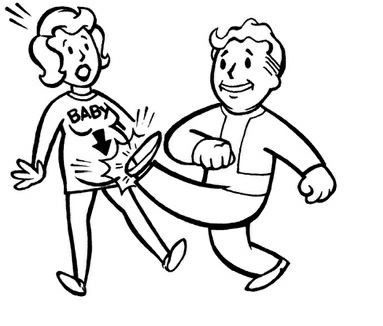 Imagen de la semana: completar Fallout 3 siendo un bebé