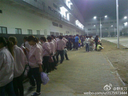 Protestas en Foxconn por las condiciones de calidad impuestas en la fabricación del iPhone 5