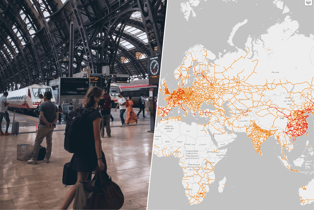 El viaje en tren más largo del mundo: más de 18.000 kilómetros entre Portugal y Singapur sin cambiar de transporte