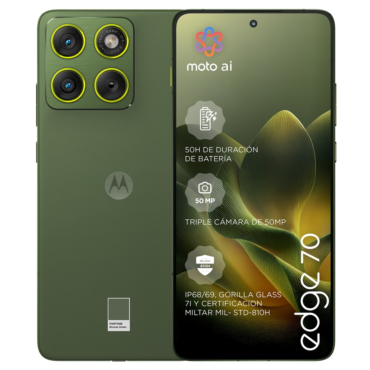 MOTOROLA - Motorola edge 70 12GB + 512GB m�vil libre.