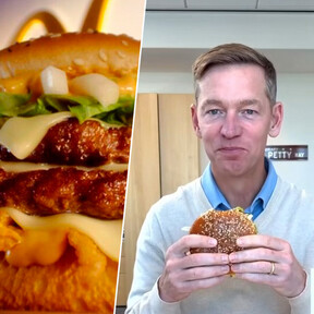 Llega a España la hamburguesa más grande de la historia de McDonald's, que le costó una crisis de reputación a su CEO